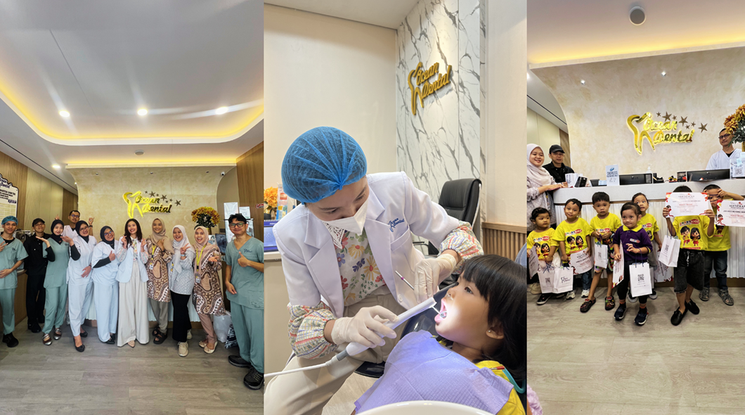 Ocean Dental cabang Boulevard Hijau kembali menggelar program pemeriksaan gigi rutin tahunan yang menjadi salah satu agenda unggulan klinik dalam mendukung kesehatan gigi dan mulut anak usia sekolah. Kegiatan ini berlangsung selama dua hari, yaitu pada 19–20 Juni 2026